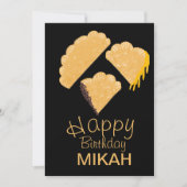 Empanada Hand Drawn Birthday Kaart (Voorkant)