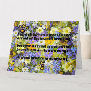 Empath Belief Positieve Aanmoediging Quote Kaart