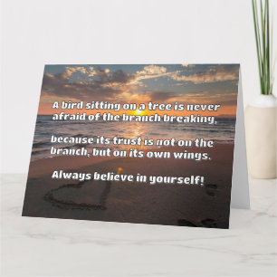 Empath Belief Positieve Aanmoediging Quote Kaart