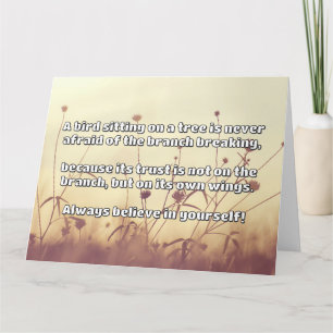 Empath Belief Positieve Aanmoediging Quote Kaart