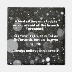 Empath Belief Positieve Aanmoediging Quote Magneet