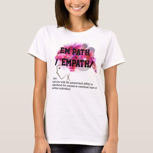 Empath Definition T-shirt (Voorkant)