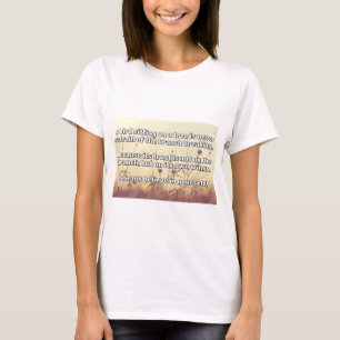 Empath Gelooof Positieve Aanmoedigingscitaat T-shirt