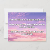 Empath Shine positieve aanmoedigingsquote