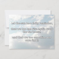 Empath Shine positieve aanmoedigingsquote