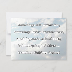Empath Sterkte Positieve Quote Aanmoediging Briefkaart