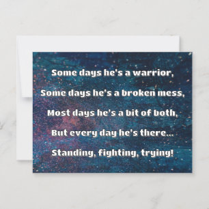 Empath Sterkte Positieve Quote Aanmoediging Briefkaart