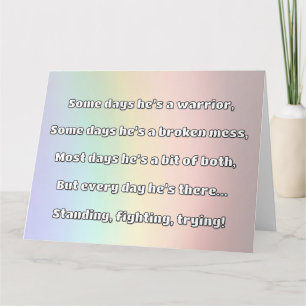 Empath Sterkte Positieve Quote Aanmoediging Kaart