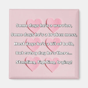 Empath Sterkte Positieve Quote Aanmoediging Magneet