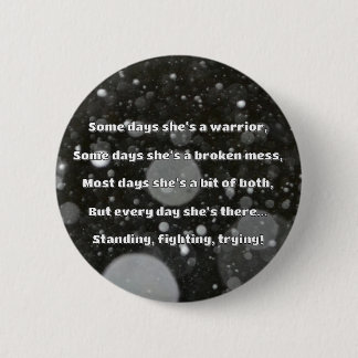 Empath Sterkte Positieve Quote Aanmoediging Ronde Button 5,7 Cm