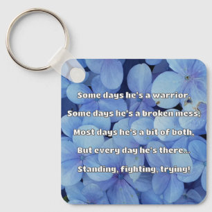 Empath Sterkte Positieve Quote Aanmoediging Sleutelhanger