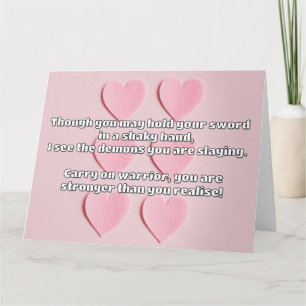 Empath Warrior Positieve Quote Aanmoediging Kaart