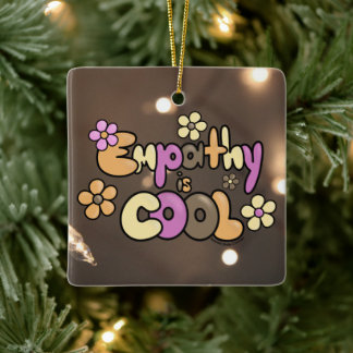 Empathie is Coole Warme Tinten Keramisch Ornament