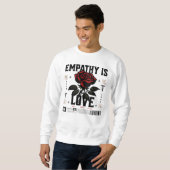 Empathie is liefde trui (Voorkant volledig)