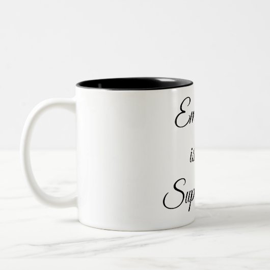 Empathie is mijn Superpower Mok (Links)