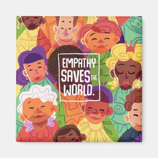 Empathie redt de wereld magneet (Voorkant)