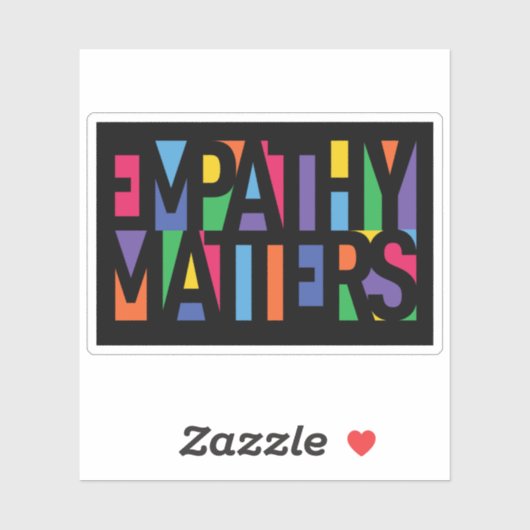 Empathie Sticker (Vel)