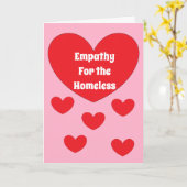 Empathie voor daklozen: kaart (Gele Bloem)