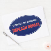 Empêcher Obama Sticker (Enveloppe)