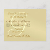 Empereur Bleu Enregistrer La Date Carte Postale (Dos)