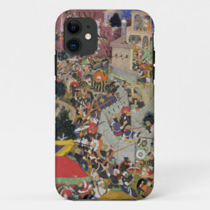 Emperor Akbar (r.1556-1605) schiet Saimal in de S iPhone 11 Hoesje