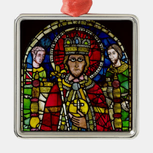 Emperor Charlemagne Metalen Ornament