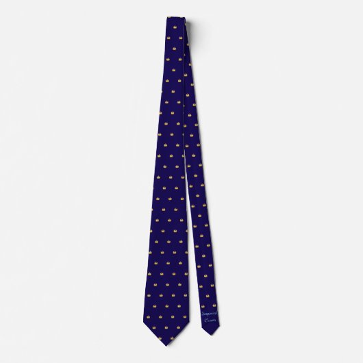 "EMPEROR CROWN" Neck Tie Stropdas (Voorkant)