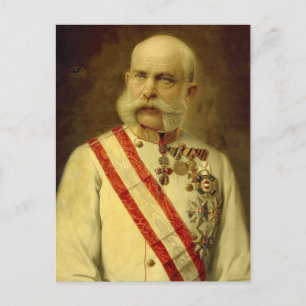 Emperor Francis Joseph van Austria Briefkaart