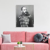 Emperor Franz Joseph I van Oostenrijk Canvas Afdruk (Insitu (Woonkamer))
