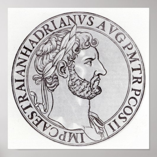 Emperor Hadrian Poster (Voorkant)
