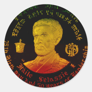 Emperor Haile Selassie Sticker