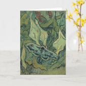 Emperor Moth | Vincent van Gogh Kaart (Gele Bloem)