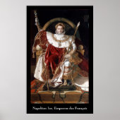 Emperor Napoleon Bonaparte Poster (Voorkant)