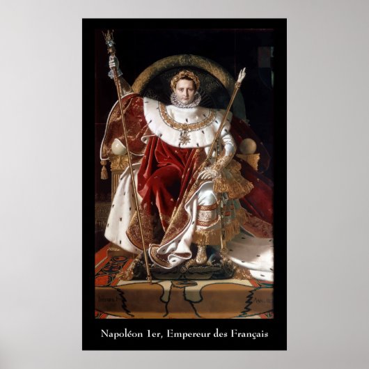 Emperor Napoleon Bonaparte Poster (Voorkant)