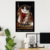 Emperor Napoleon Bonaparte Poster (Thuiskantoor)