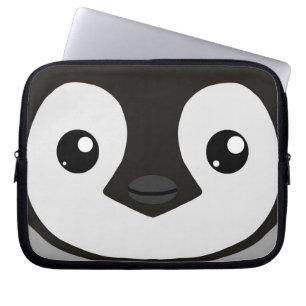 Emperor Penguin Chick-laptophoes Laptop Sleeve