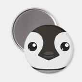 Emperor Penguin Chick Magnet Magneet (Voorkant / Achterkant)