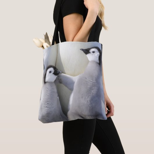 Emperor Penguin Chick Tote Bag (Dichtbij)