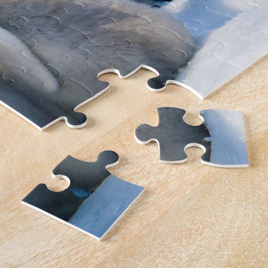 Emperor Penguin Chicks - puzzle Legpuzzel (Zijkant)