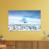 Emperor Penguin Colony Canvas Afdruk (Insitu (Woonkamer))