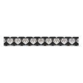 Emperor Penguin Family Love Heart Grosgrain Lint (Voorkant)