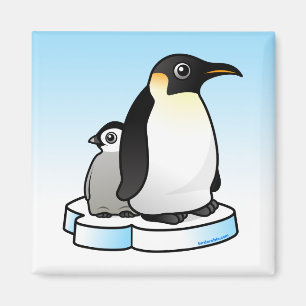 Emperor Penguin met Chick Magneet