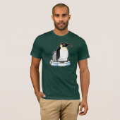 Emperor Penguin met Chick T-shirt (Voorkant volledig)