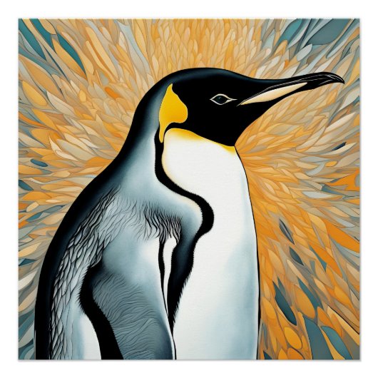 Emperor Penguin Perfect Poster (Voorkant)
