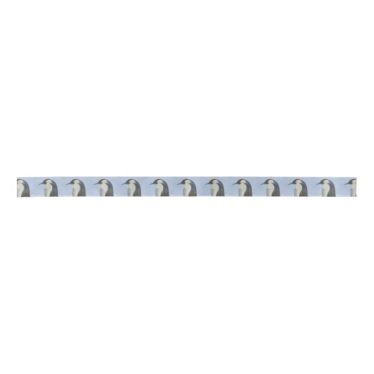 Emperor Penguin Satin Ribbon Lint (Voorkant)