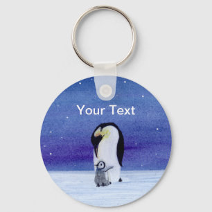 Emperor Penguin Sleutelhanger