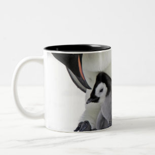 Emperor Penguin Snow Hill Island Tweekleurige Koffiemok