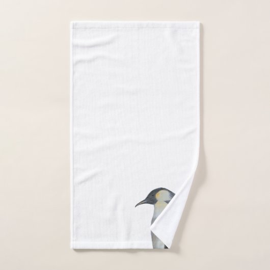 Emperor Penguin Towel Set Bad Handdoek (Handdoek)