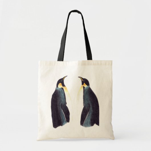 Emperor Penguins Canvas tas (Voorkant)