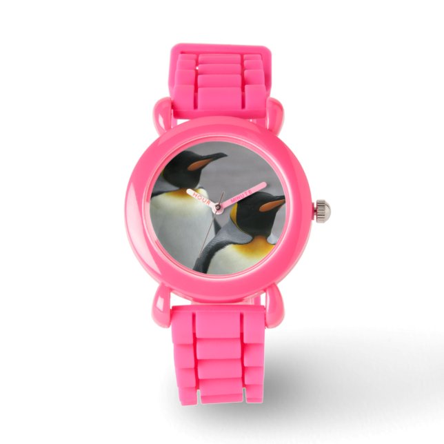 Emperor Penguins Horloge (Voorkant)